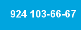 924 103-66-67